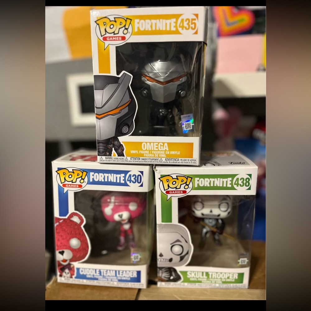 Funko Pops Fortnite set
